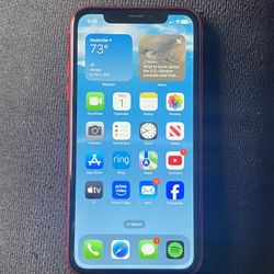 iPhone XR Cricket Wireless 64gb Cracked Back