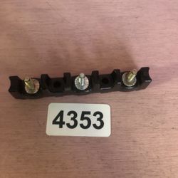 ELEC-TRON DRYER STOVE TERMINAL BLOCK Part # EJ-3 