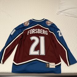 Colorado Avalanche Peter Forsberg jersey In Excellent Condition Size L