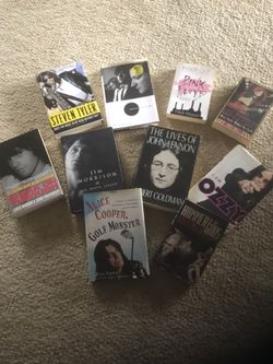 Books about rock bands two for $10