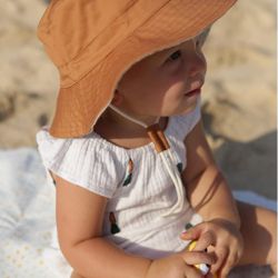 Baby Sun Hat for Boy Girl Toddler Summer Bucket Hat Kids Sun Protection Beach Hat Cotton Baby Hats. 0--6 M

