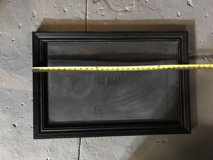 Large Chalk Board in nice frame
