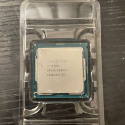 I7 9700K Intel processor 