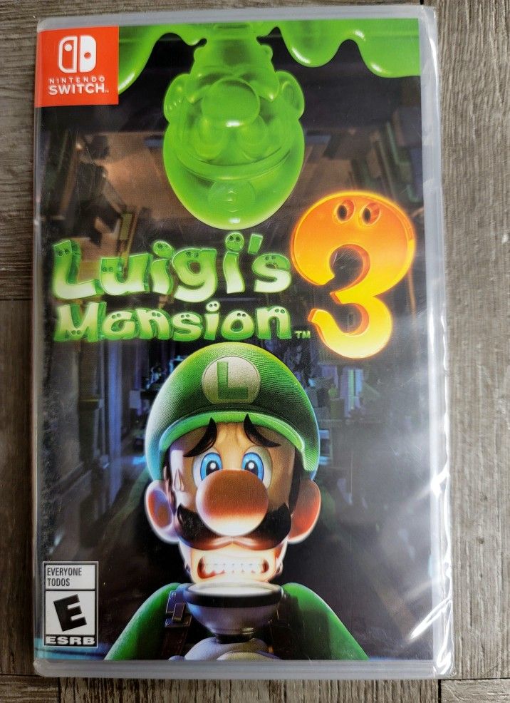 Nintendo Switch Luigis Mansion 3 Video Game  (BRAND NEW FACTORY SEALED)