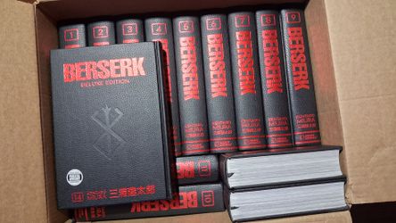 BERSERK 1-14 HARDCOVER DELUXE BLACK AND RED DARKHORSE MANGA