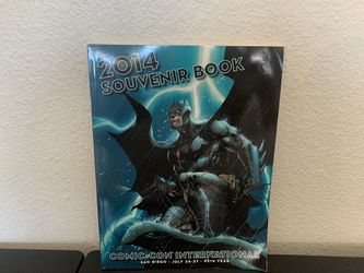 2014 SAN DIEGO COMIC-CON SOUVENIR BOOK BATMAN COVER VF
