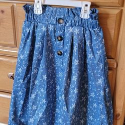 New Girls Denim Skirt Size 9