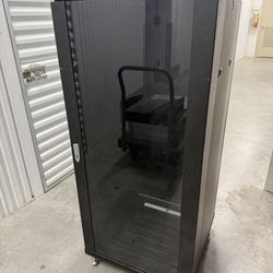 Fully Enclosed 27U Server Rack 