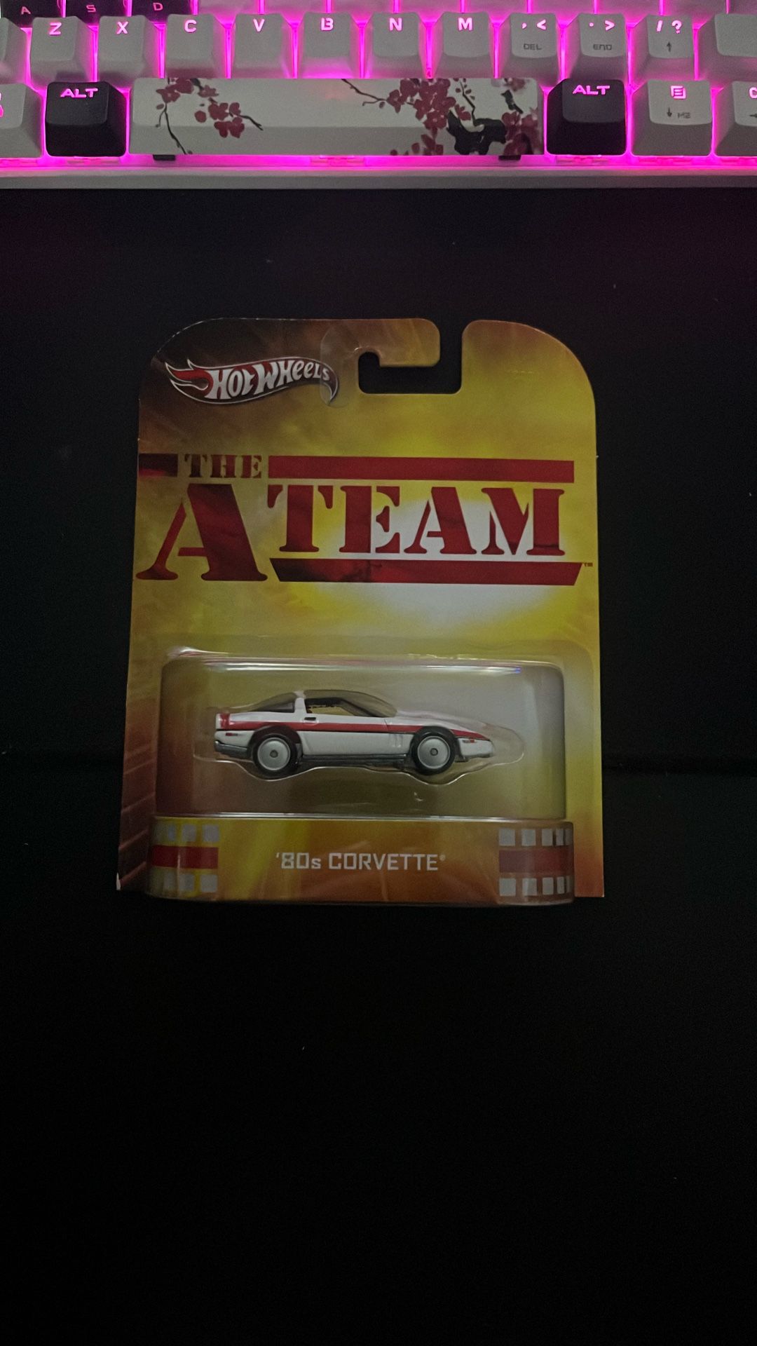 Hot Wheels 2013 Retro Entertainment The A-team 80’s Corvette