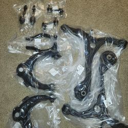 12PCS Front Upper Lower Control Arm

