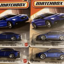 MATCHBOX 2025 #31 NEW MODEL BLUE 2024 SUBARU WRX S4 STI X4 Available 