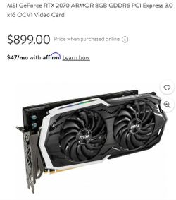 MSI RTX 2070
