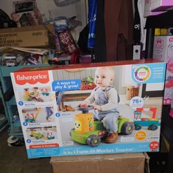 New 4 In 1 Farm Market Tractor Smart Learning 