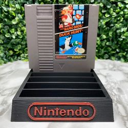 Nes Nintendo Entertainment System Game Case Holder 