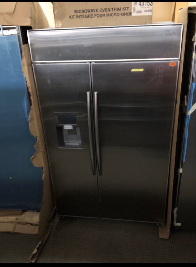 Brand new 48 inch wide refrigerator