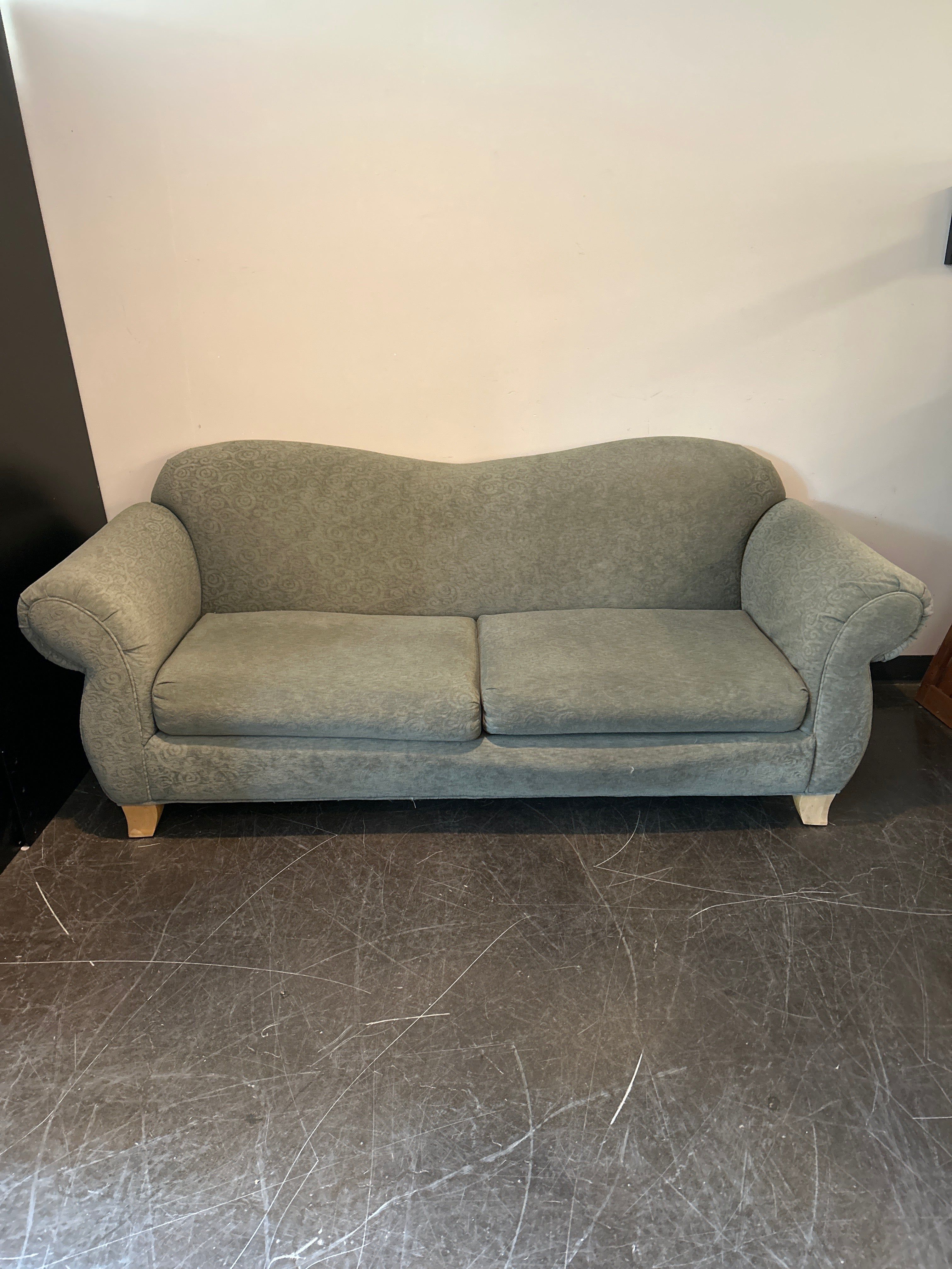Elegant Rolled-Arm Sofa
