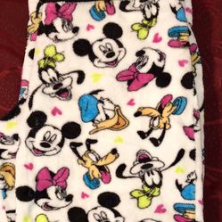 Ladies Mickey Mouse Fleece Pants L
