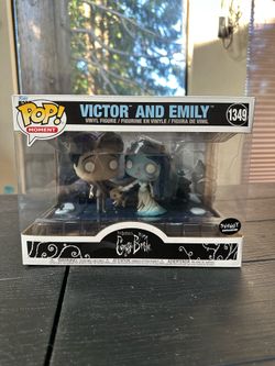 Funko Pops! Moment: Victor and Emily (Corpse Bride) #1349 Spirit Exclusive Tim Burton