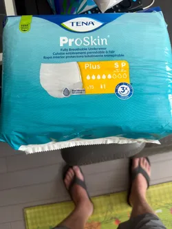 TENA ProSkin Plus Breathable Underwear, Size S/P, 15 Count
