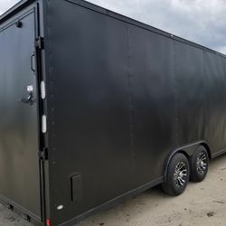 ENCLOSED TRAILERS 20 24 28 32 VNOSE-STORAGE MOVING SNOWMOBILE ATV QUAD CAR HAULER BIKE SLED