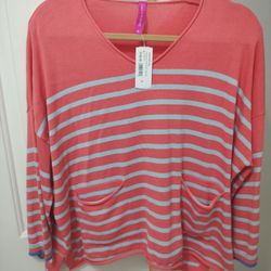 Zeket and Plover (M) Sweater Pretty New with Tags reg$150.00