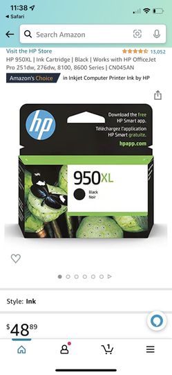 HP 950XL Ink Cartridges *New*