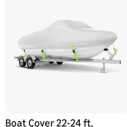 22 -25 Foot Boat cover 