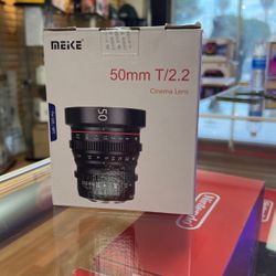 Meike 50mm T2.2 Cine Lens