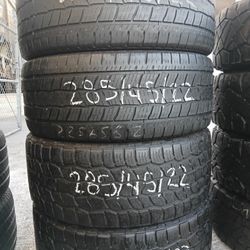 4 Used 285/45/22