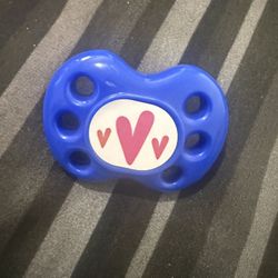 BABY ALIVE new Mommy Kit replacement pacifier blue Purple Hearts