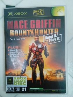 Xbox Mace Griffin Bounty Hunter