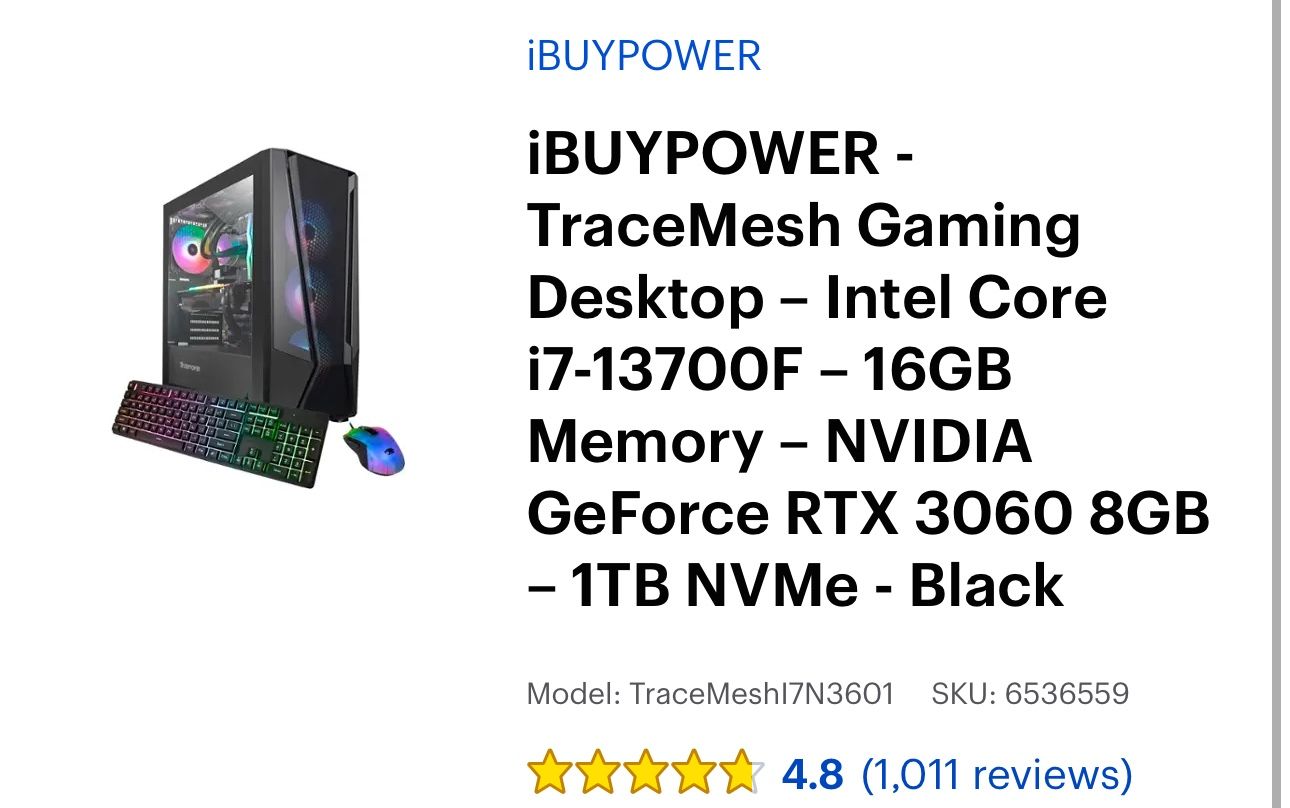 Gaming PC - i buy power