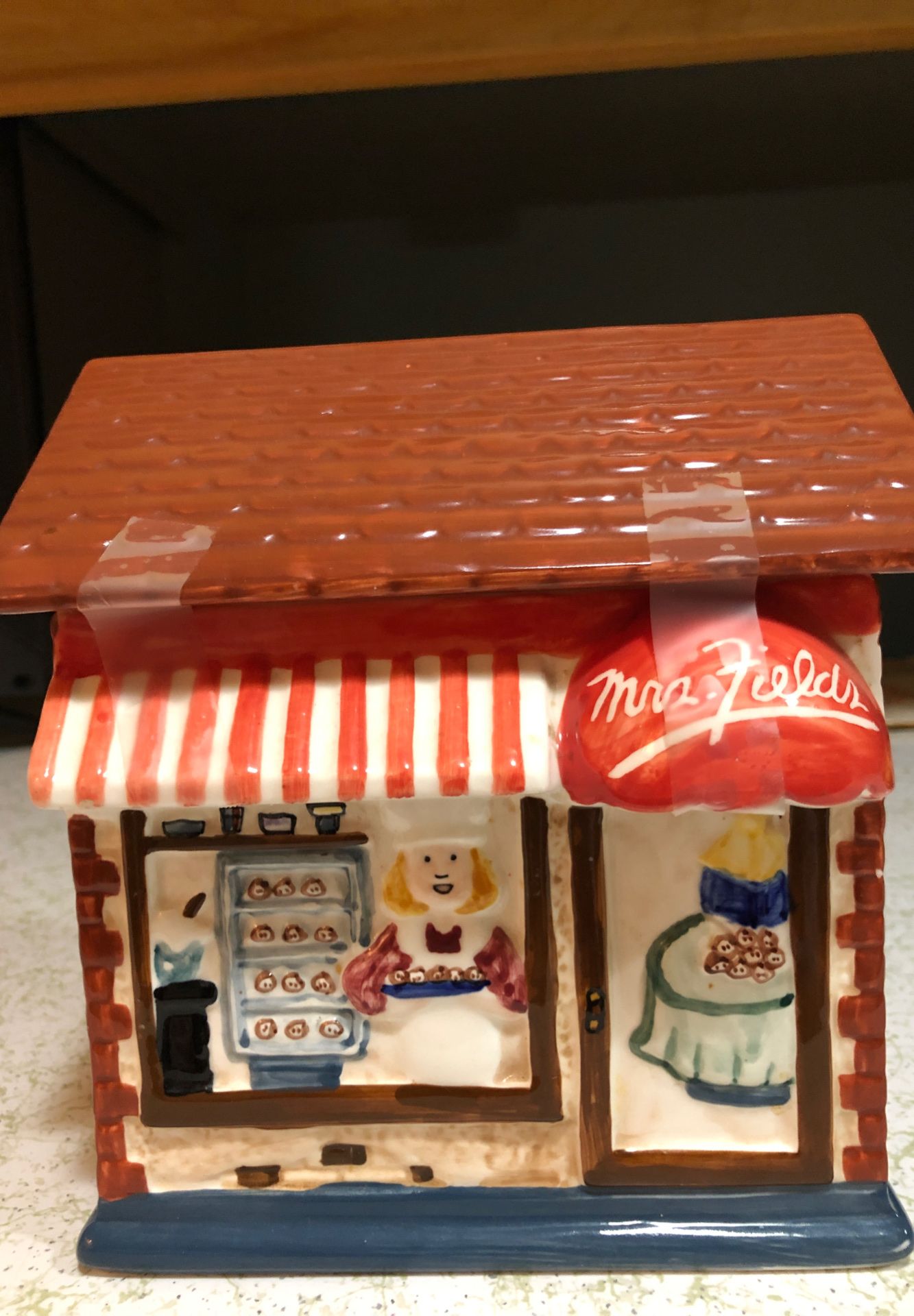Vintage Ms Fields Cookie Jar