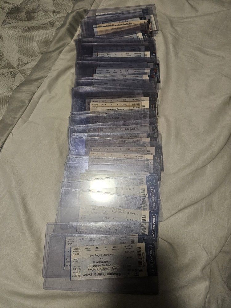 Dodgers Vintage Hard Stadium π Tickets