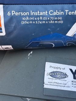 6 person tent