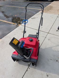 Toro 515ze 4cycle snow blower