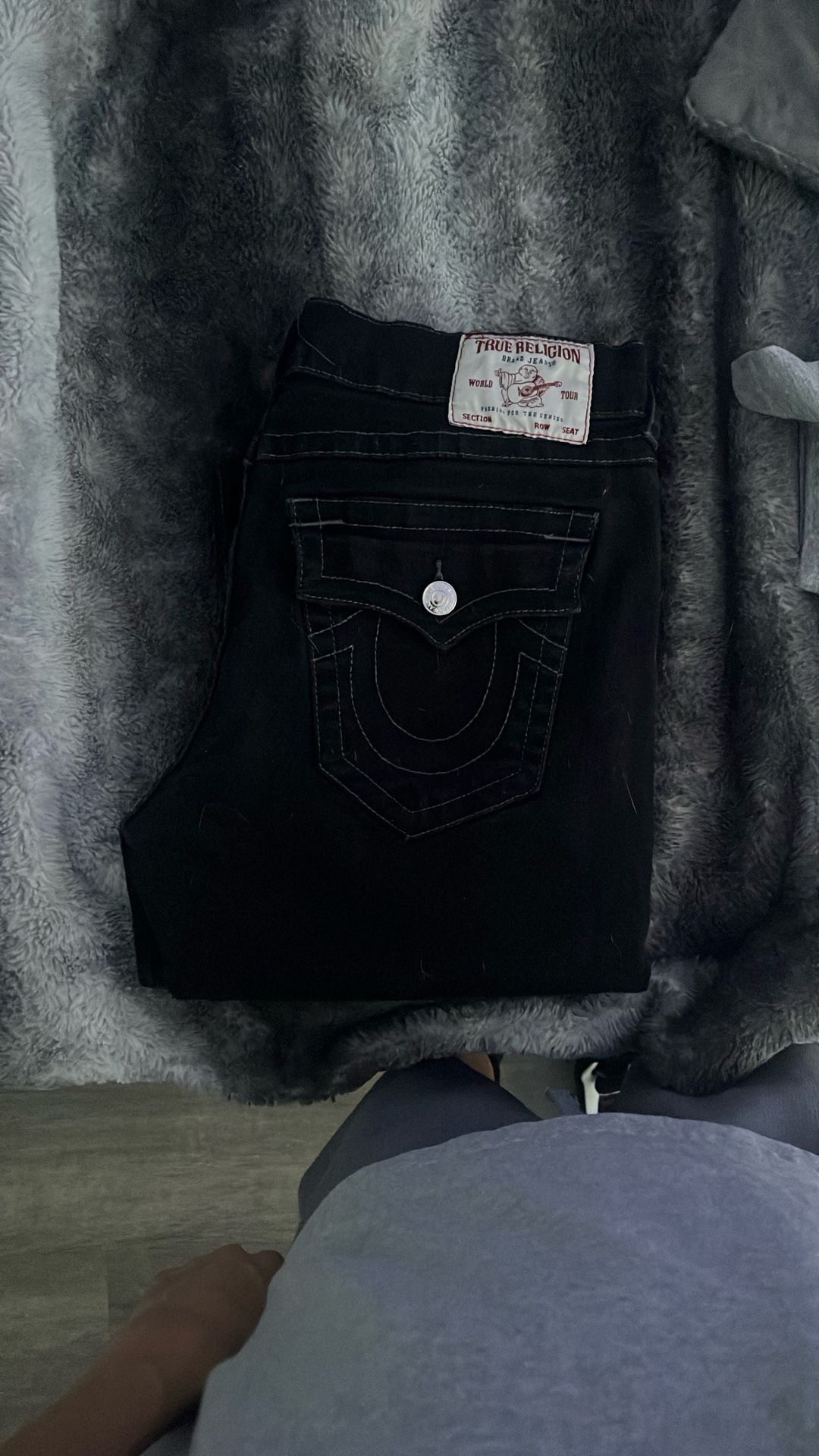 Black True Religion Pants