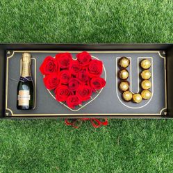 Roses Box - Valentine’s- Roses 