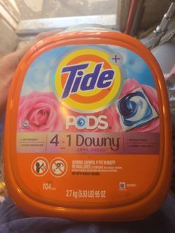 Tide pods and kirkland dryer sheets