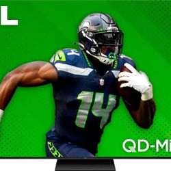 TCL 85-Inch QM7 QLED 4K Smart QD-Mini LED TV with Google TV (85QM751G, 2024 Model) Dolby Vision IQ, Dolby Atmos, HDR, Game Accelerator up to 240Hz, Vo