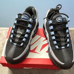 Nike Air Max 95 Black Blue Sneakers (GS)