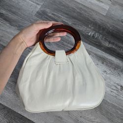 Vintage White Purse