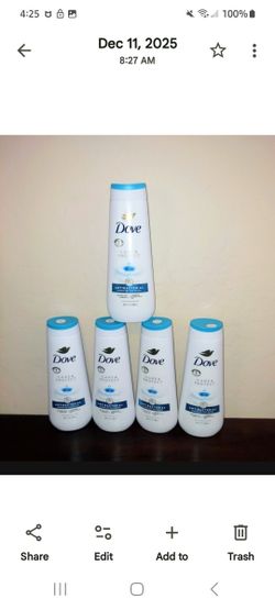 Dove Body Wash  $5 Each - x Streets Ray/Higley