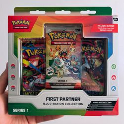 Pokemon First Partner Illustration Collection ‘Series 1’  (Sealed)