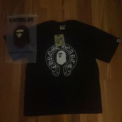 Bape x Chrome heart