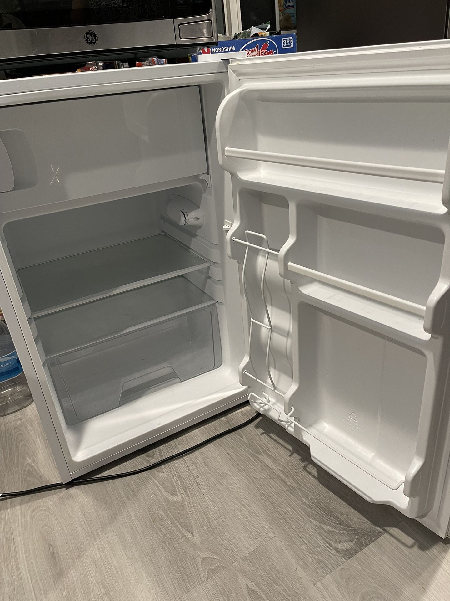 LAGAN Fridge with freezer compartment, compact/white, 4.0 cu.ft - IKEA