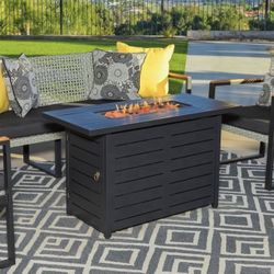 42" OUTDOOR FIRE PIT TABLE FOR PATIO