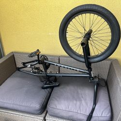 Bmx Frame With front Tire And Brake 