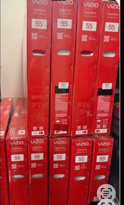 55 Vizio TV Smart quantum HGTV $55 selling Financing free delivery six month warranty