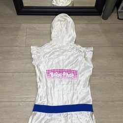 Rare Y2K Baby Phat Logo Hooded Romper One-piece 